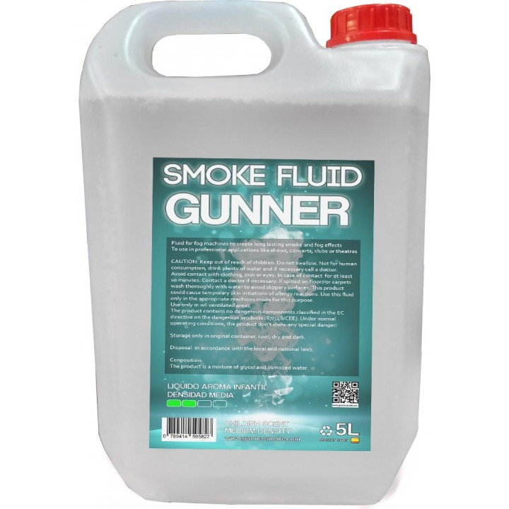 Gunner Smoke - Aroma Infantil 5L Densidad Media - Líquid de Fum | Z-Bombilla