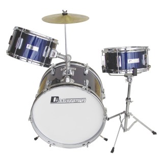 Dimavery - JDS-203 Kids Drum Set, blue - Crianças Baterias | Z-Bombilla