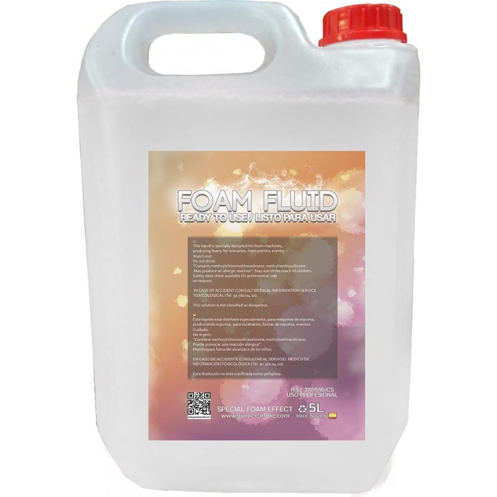 Gunner Smoke - Espuma lista para usar 5L - Liquid Foam | Z-Bombilla