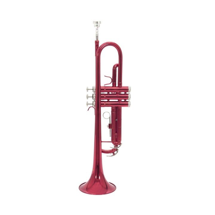 Dimavery - TP-10 Bb Trumpet, red - Trombeta | Z-Bombilla