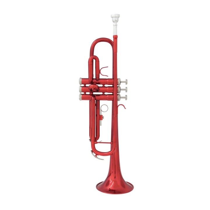Dimavery - TP-10 Bb Trumpet, red - Trombeta | Z-Bombilla