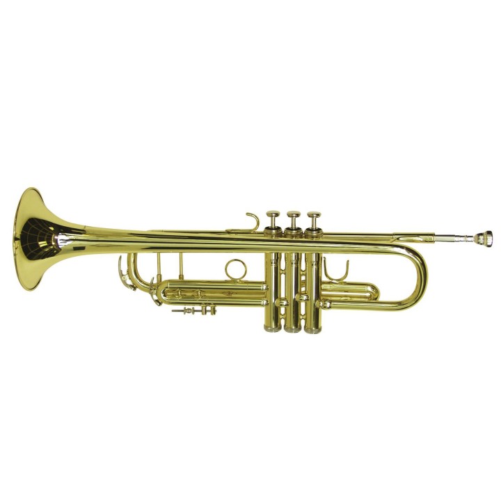 Dimavery - TP-20 Bb Trumpet, gold - Trombe | Z-Bombilla