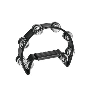 Dimavery - TN-2 Tambourine plastic, black - Percussão | Z-Bombilla