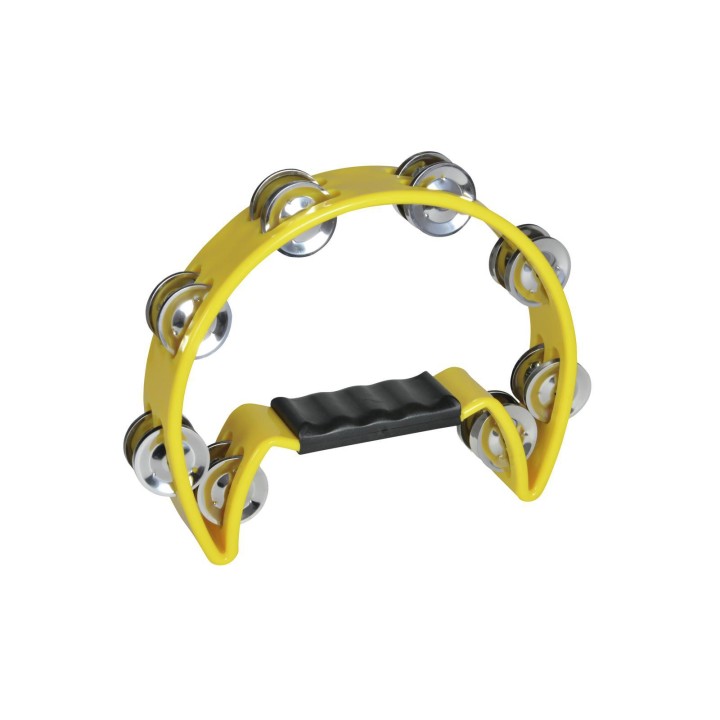 Dimavery - TN-2 Tambourine plastic, yellow - Percussão | Z-Bombilla