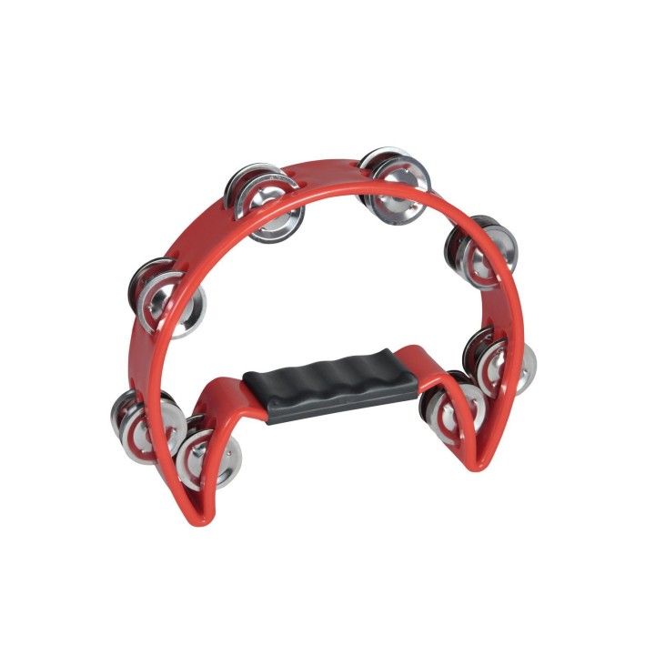 Dimavery - TN-2 Tambourine plastic, red - Percussione | Z-Bombilla