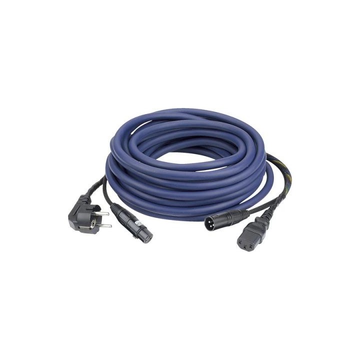 Dap Audio - FP08 - Schuko/XLR F - IEC/XLR M - POWERCON cabo | Z-Bombilla