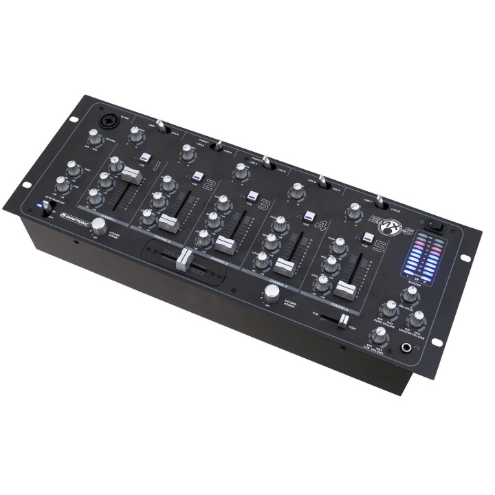 Omnitronic - EMX-5 5-Channel Club Mixer - Mesclador per DJ | Z-Bombilla