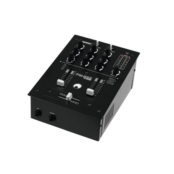 Omnitronic - PM-222 2-Channel DJ Mixer - Mesa de Mistura | Z-Bombilla