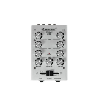 Omnitronic - GNOME-202 Mini Mixer silver - Mesa de Mistura | Z-Bombilla
