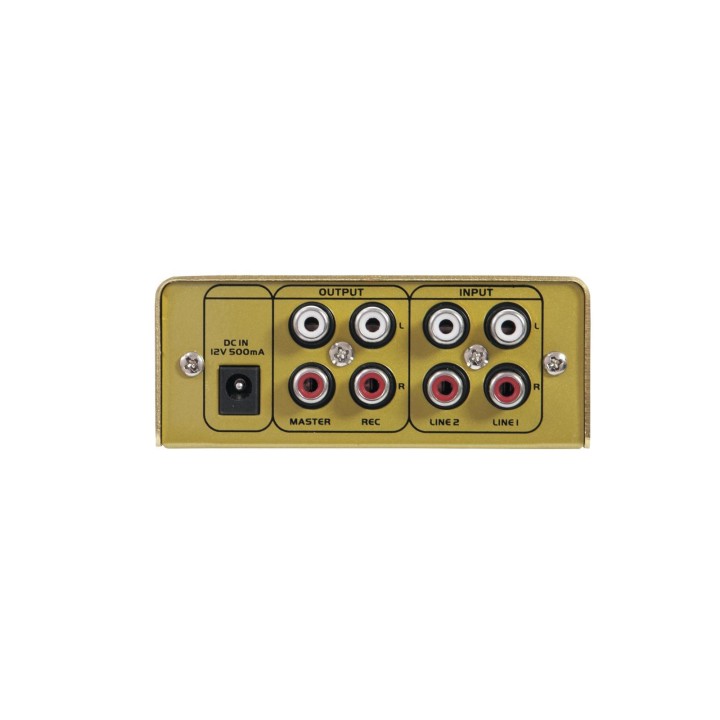 Omnitronic - GNOME-202 Mini Mixer gold - Mesa de Mistura | Z-Bombilla