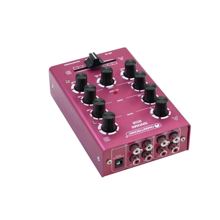 Omnitronic - GNOME-202 Mini Mixer red - Mesa de Mistura | Z-Bombilla