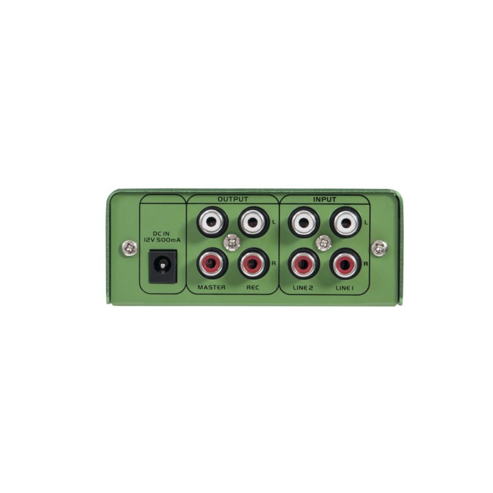 Omnitronic - GNOME-202 Mini Mixer green - Table de Mixage | Z-Bombilla