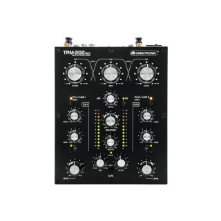 Omnitronic - TRM-202MK3 2-Channel Rotary Mixer - Mesclador per DJ | Z-Bombilla