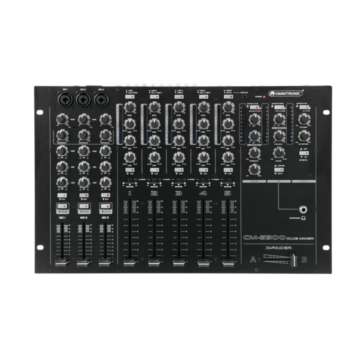 Omnitronic - CM-5300 Club Mixer - Table de Mixage | Z-Bombilla
