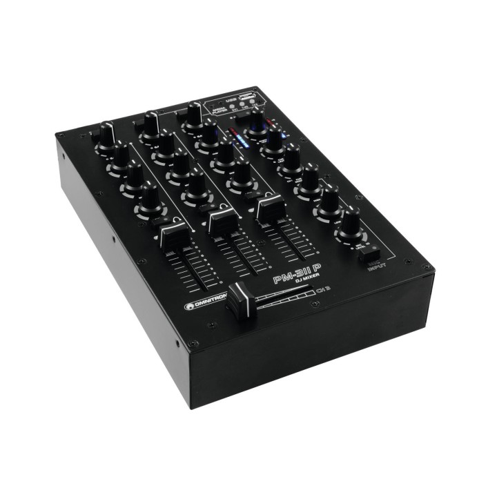Omnitronic - PM-311P DJ Mixer with Player - Mesclador per DJ | Z-Bombilla