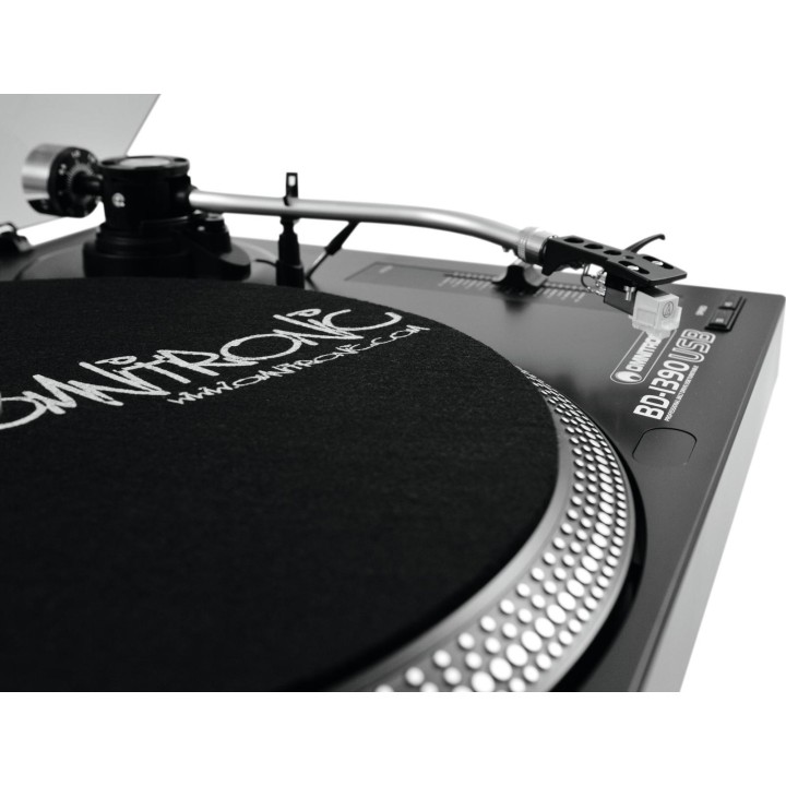 Omnitronic - BD-1390 USB Turntable bk - Turntable Toca disc | Z-Bombilla