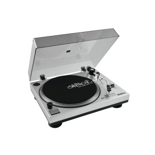Omnitronic - BD-1380 USB Turntable sil - Turntable Toca disc | Z-Bombilla