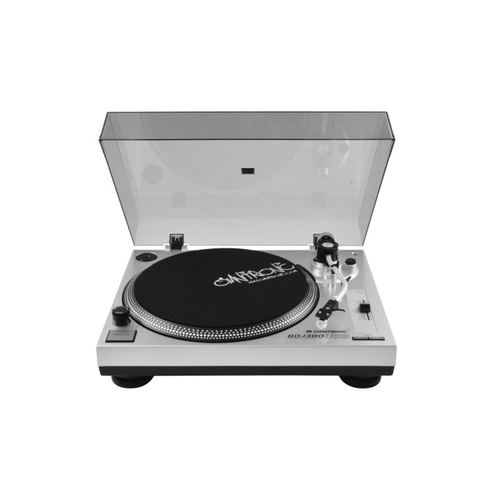 Omnitronic - BD-1380 USB Turntable sil - Turntable Toca disc | Z-Bombilla