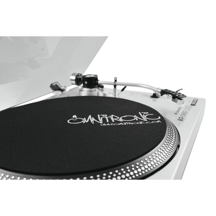 Omnitronic - BD-1380 USB Turntable sil - Turntable Toca disc | Z-Bombilla
