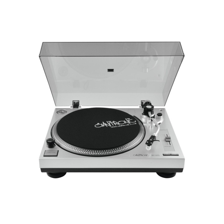 Omnitronic - BD-1350 Turntable sil - Turntable Toca disc | Z-Bombilla