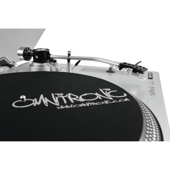 Omnitronic - BD-1350 Turntable sil - Turntable Toca disc | Z-Bombilla