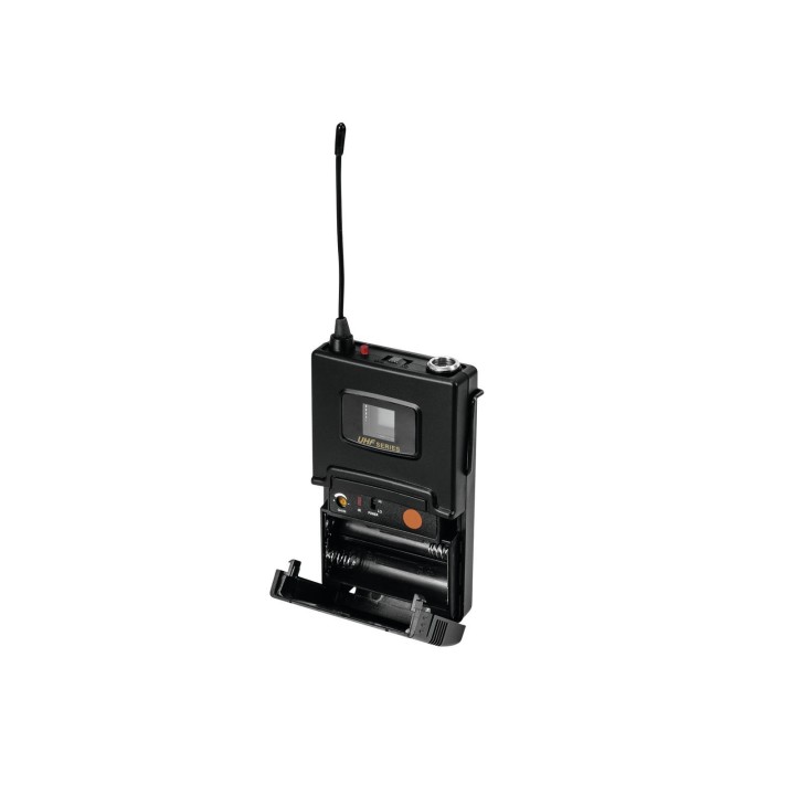 Omnitronic - UHF-502 Bodypack incl. 823-832MHz Lavalier (CH B oran - Sistemas transmissores sem fio | Z-Bombilla