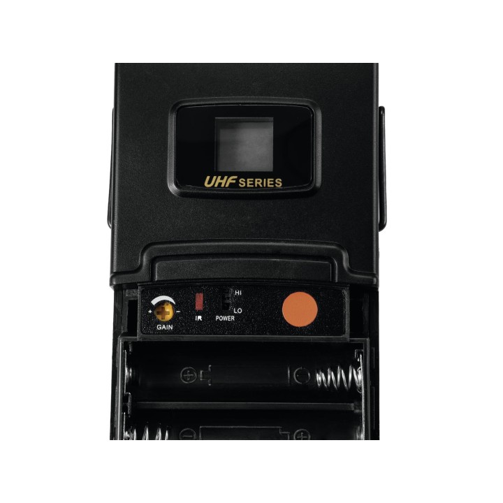 Omnitronic - UHF-502 Bodypack incl. 823-832MHz Lavalier (CH B oran - Sistemas transmissores sem fio | Z-Bombilla