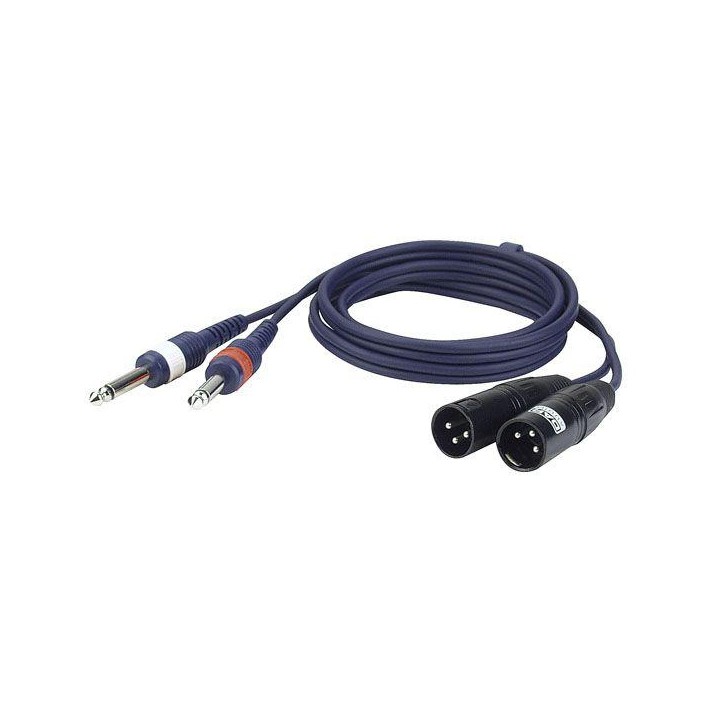Dap Audio - FL44-3 - Cable d'Àudio - Canon - Jack | Z-Bombilla