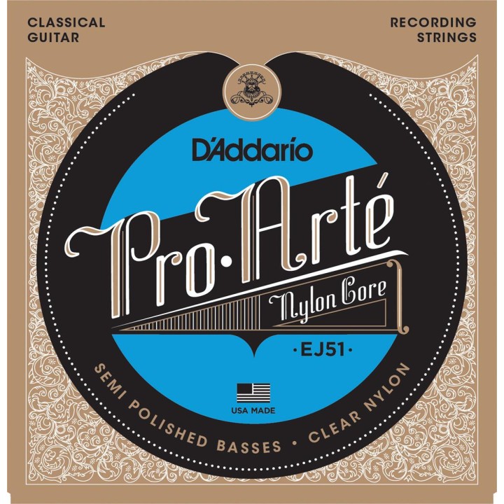 D'addario - EJ51 - Pro-Arte Pol. Basses Hard - Classical Guitar String | Z-Bombilla