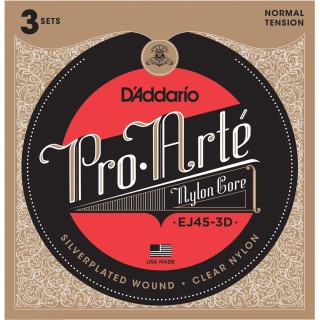 D'addario - EJ45-3D Pro Arte Normal - Classical Guitar String | Z-Bombilla