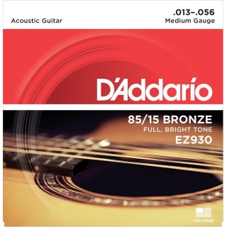D'addario - EZ930 - American Medium [13-56] - Acoustic Guitar String | Z-Bombilla