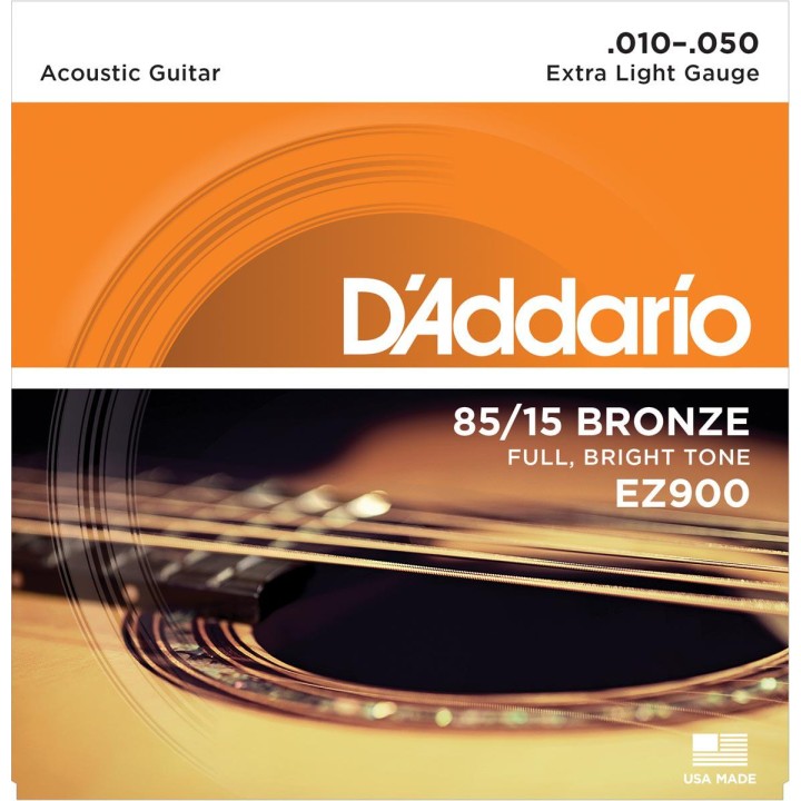 D'addario - EZ900 -American E. Light [10-50] - Acoustic Guitar String | Z-Bombilla