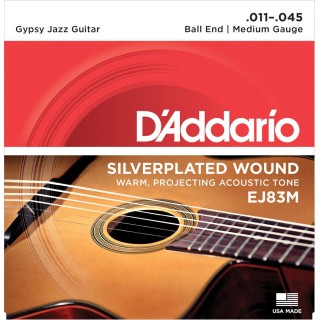 D'addario - EJ83M Gypsy Jazz Medium [11-45] - Acoustic Guitar String | Z-Bombilla