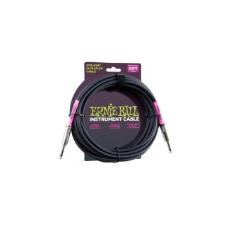 Ernieball - ULTRAFLEX JACK-JACK NEGRO - 5 M. - Cable mascle - Jack | Z-Bombilla