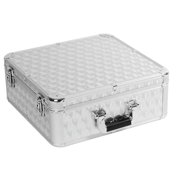 Roadinger - CD Case ALU polished for 100 CDs - LP / CD Case | Z-Bombilla