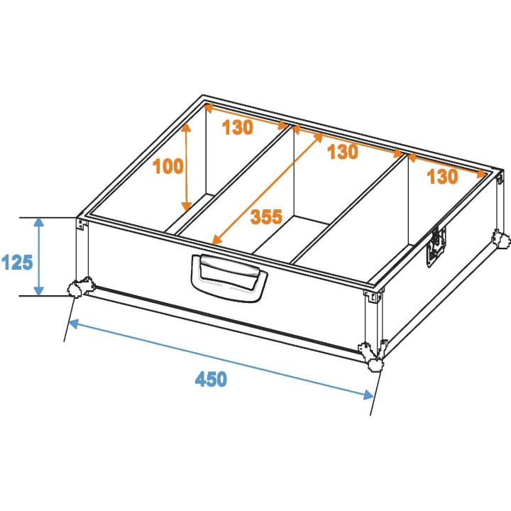 Roadinger - CD Case Pro black - Rack per CD / Vinils | Z-Bombilla