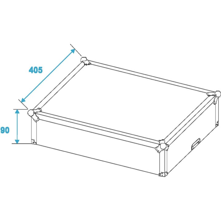 Roadinger - CD Case Pro black - Rack per CD / Vinils | Z-Bombilla