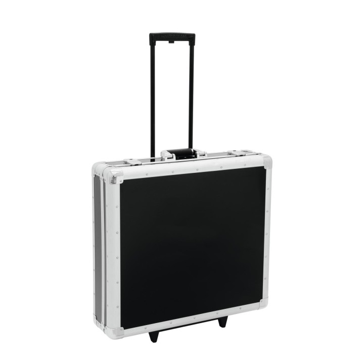 Roadinger - CD Case, black, 200 CDs, with Trolley - Rack per CD / Vinils | Z-Bombilla