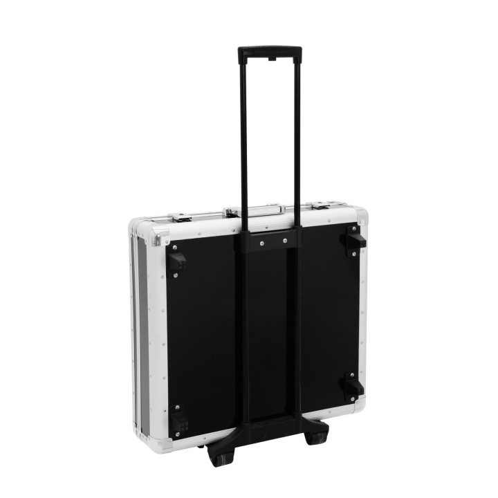 Roadinger - CD Case, black, 200 CDs, with Trolley - Rack per CD / Vinils | Z-Bombilla