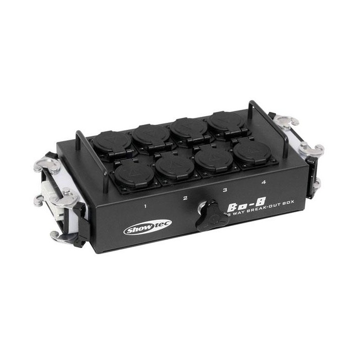 Showtec - BO-8-S2 - Power Distributor Monofásica 220V | Z-Bombilla
