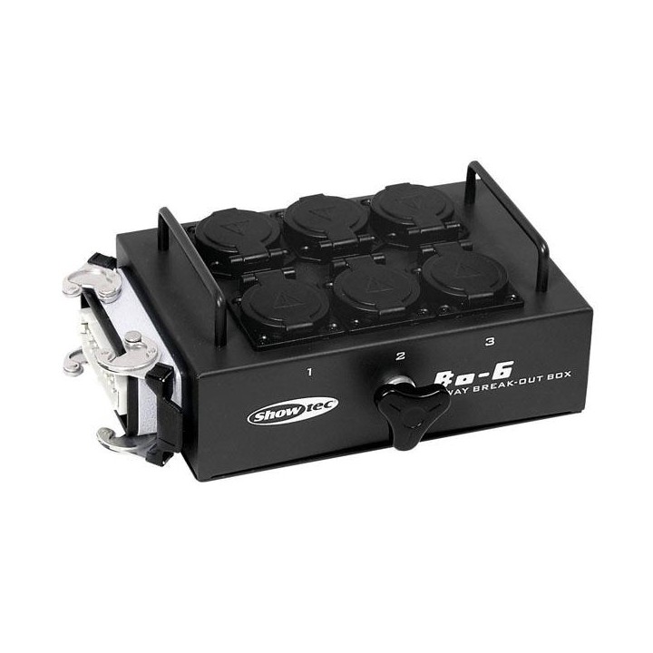 Showtec - BO-6-S1 - Power Distributor Monofásica 220V | Z-Bombilla