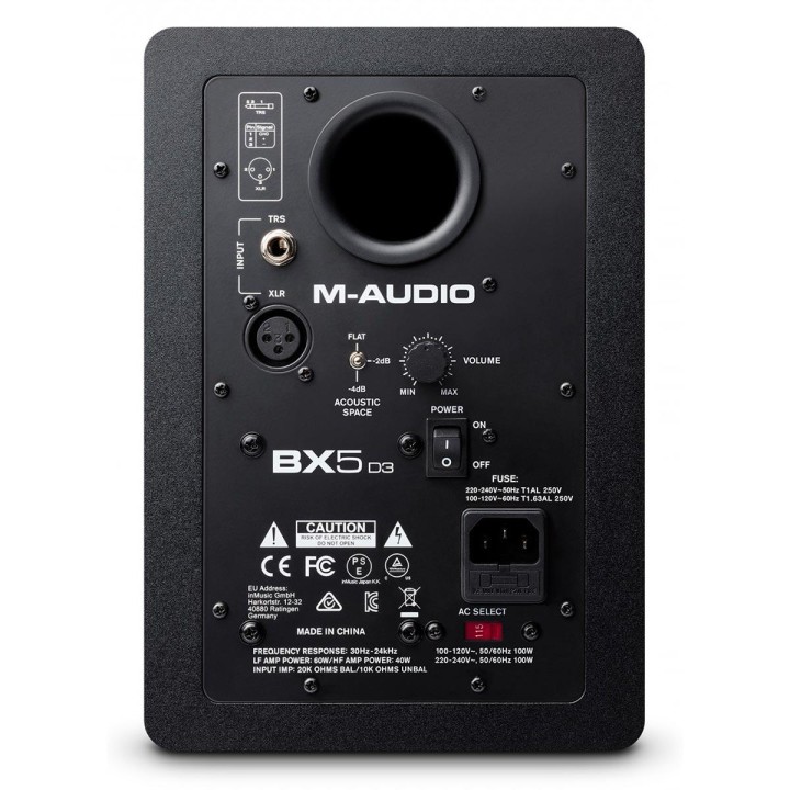 M-Audio - BX5 D3 - Monitores de Estúdio | Z-Bombilla