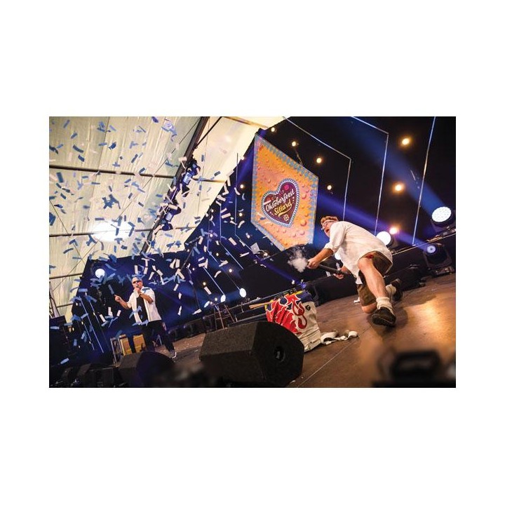 Showtec - Handheld confetti cannon - Tubo manual de confete | Z-Bombilla