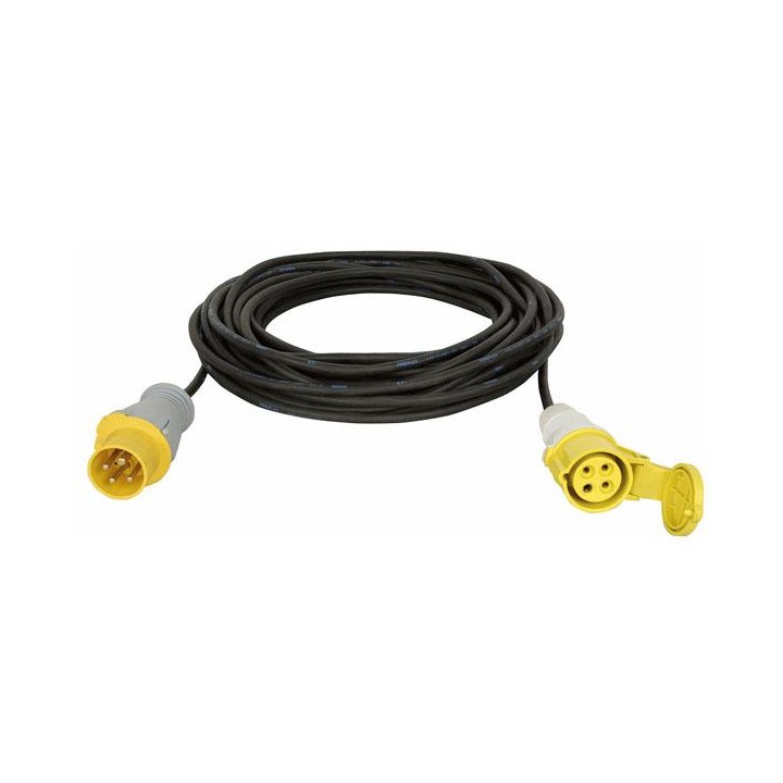Showtec - Motorcable 20 m, CEE 4P 16A - Cabo de Alimentação | Z-Bombilla