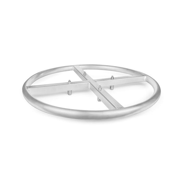Showtec - Truss Top Ring - Truss Circulated Aluminium | Z-Bombilla