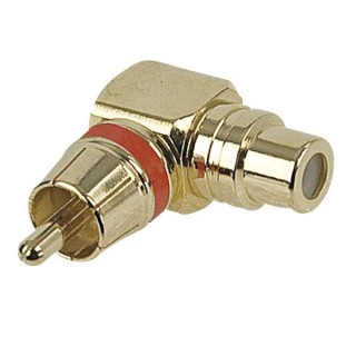 Dap Audio - RCA Male to RCA Female 90° - Conector RCA | Z-Bombilla