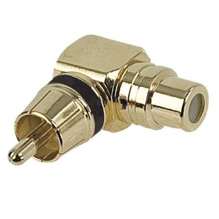 Dap Audio - RCA Male to RCA Female 90° - Conector RCA | Z-Bombilla