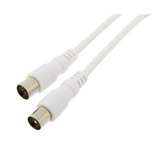 DH - Conex.blanca TV 1.5 M. Bolsa - Antena | Z-Bombilla