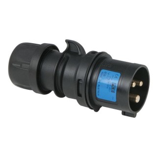 Showtec - CEE 16A 240V 3p Plug Male - Monophasic Connectors | Z-Bombilla