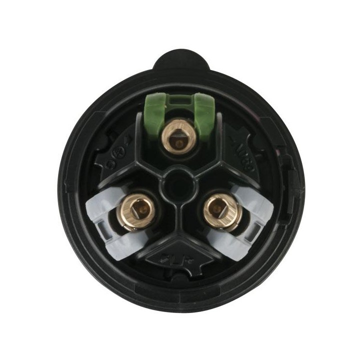 Showtec - CEE 16A 240V 3p Plug Male - Monophasic Connectors | Z-Bombilla
